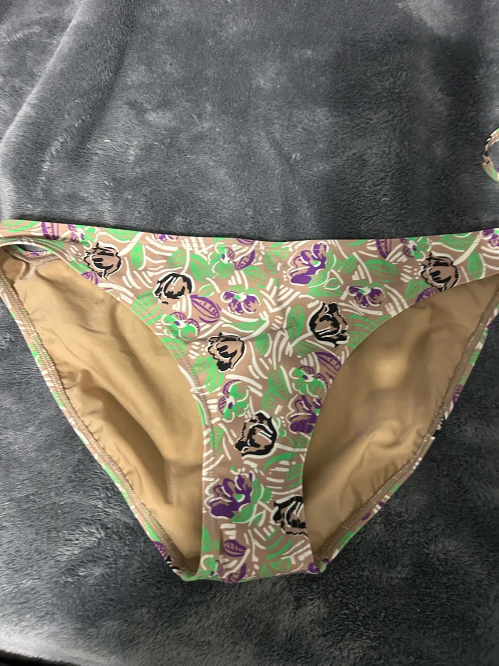 Tory Burch  Floral Bikini Top and Bottom with Tags